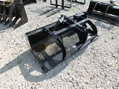 2014 Versatech 66" Brush Grapple Skid Steer Attachment 