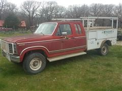 1984 Ford F250 Extended Cab Service Pickup 