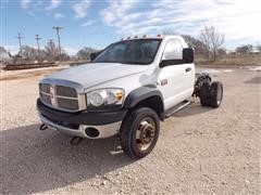 2009 Dodge Ram 4500 Cab And Chassis 