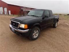 2004 Ford Ranger Stepside 4x4 Extended Cab Pickup 