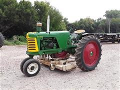 1955 Oliver Super 66 Diesel 2WD Tractor & Belly Mower 