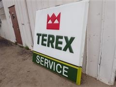 Terex 72" X 72" Outdoor Service Sign 