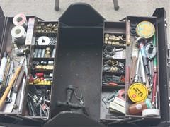 Kennedy Tool Boxes With Fold Out Storage Trays And Contents 