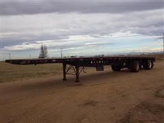 1999 Alloy ATCFT-48 T/A Flatbed Trailer 
