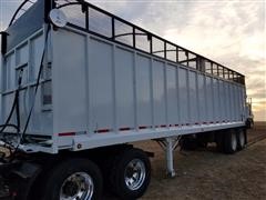 2007 Versa-Box T/A Hydraulic Chain Floor Silage Trailer 