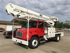 2004 Freightliner FL80 Terex Telelect Hi-Ranger 5TC-55 Bucket Truck 