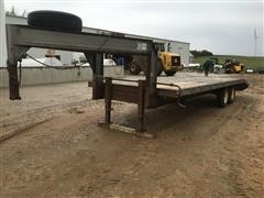 1992 D & K Trailers T/A Flatbed Trailer 