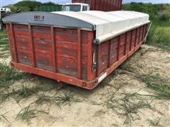 16' Omaha Standard Grain Box W/Roll Tarp 