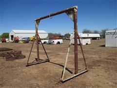 Metal A-Frame On Casters 