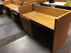 Wooden Office Desks 