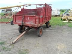 Wooden Forage Wagon 