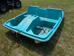 Sea Hawk 4 Seat 2 Man Paddle Boat 