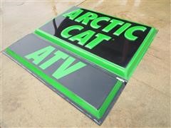 Arctic Cat And ATV Signs 