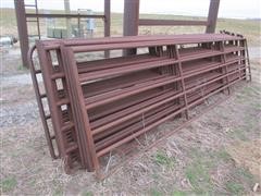 Continuous Steel Fencing Panels 