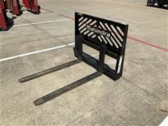 2018 Mahindra KPFS 48” Quick Attach Pallet Forks 