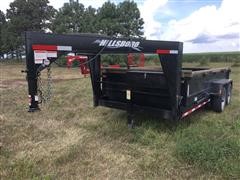 2009 Hillsboro T/A Gooseneck Dump Trailer 