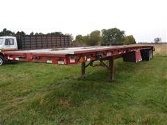 1983 Great Dane 48' T/A Flatbed Trailer 