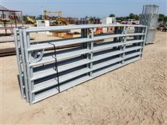 2018 Behlen Mfg 6-Rail 16' Wide Gates 