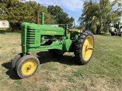 1949 John Deere B Roll-O-Matic Row Crop 2WD Tractor 