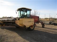 2002 New Holland HW320 Windrower 