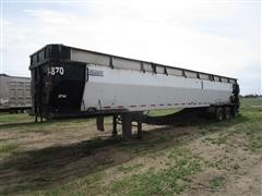 2007 Aulick Aultimate Model 4860543 48' Hydraulic Drive Tri/A Belt Trailer 
