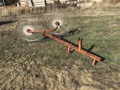 3-Pt 2 Wheel Hay Rake 