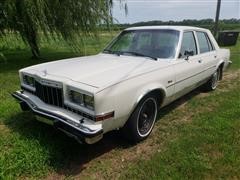 1983 Dodge Diplomat Salon 4 Door Sedan Car 