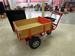 DR Powerwagon Self Propelled Garden Truck W/Box Bed & Dump Bed 