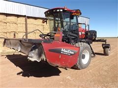 2012 MacDon M205 Self-Propelled Swather With Merger 