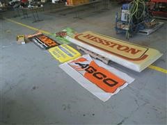 Equipment Sign & Banners 