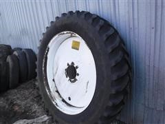 14.9R46 Rogator Tire On 8-Bolt Wheel 