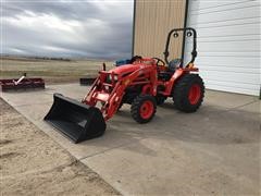 2013 Kioti DS3510 Compact MFWD Tractor W/Loader 