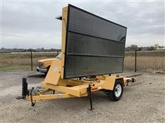 2006 Ver-Mac Trailer Mounted Electronic Message Board 