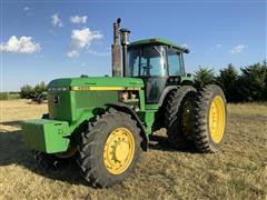 1991 John Deere 4555 MFWD Tractor 