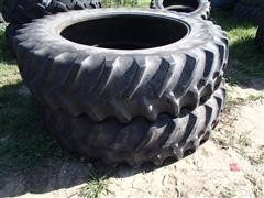 (2) Firestone All Traction Radial 18.4R46 Tires 
