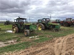 John Deere 4760 Qty (2) 2WD Tractors (FOR PARTS ONLY) 