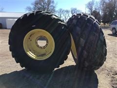 Goodyear 30.5L-32 Grain Cart Tires & Rims 