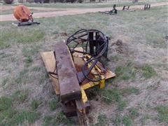 Skidsteer Mount Hydraulic Post Pounder 