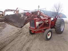 1972 International 656 Hydro Utility Tractor With 2250 International Loader 