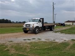 1997 GMC C6500 S/A Flatbed Truck 