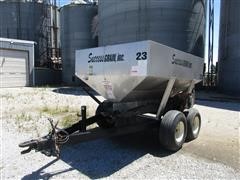 Adams Fertilizer Spreader Trailer 