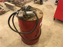 GPI 150S Oil Barrel & Pump 