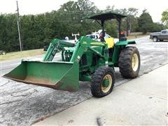 2007 John Deere 5303 MFWD Tractor W/522 Loader 