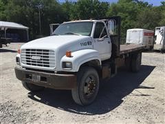 1997 GMC C6500 S/A Flatbed Truck 