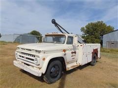 1966 Chevrolet C60 Service Truck W/Gin Poles 