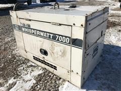 Multiquip Whisperwatt DA-7000SS Diesel Powered AC Generator 