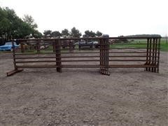 D&S Welding Tall Heavy Duty Freestanding Livestock Panels 