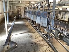 Double 12 Milking Barn Stalls 