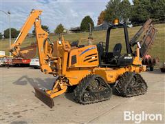 2012 Astec RT800TX Tracked Trencher W/Backhoe & Backfill Blade 