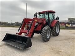 2018 Mahindra 9125S MFWD Tractor W/Loader 